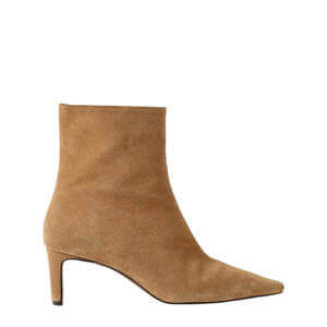 Mint Velvet Macy Neutral Suede Ankle Boots